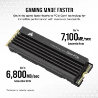 SSD M.2 Corsair 2TB MP600 Pro LPX NVMe PCIe Gen 4 - CSSD-F2000GBMP600PLP - Foto 4