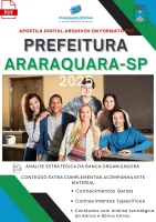 Apostila  Araraquara 2025 Arquiteto e Urbanista