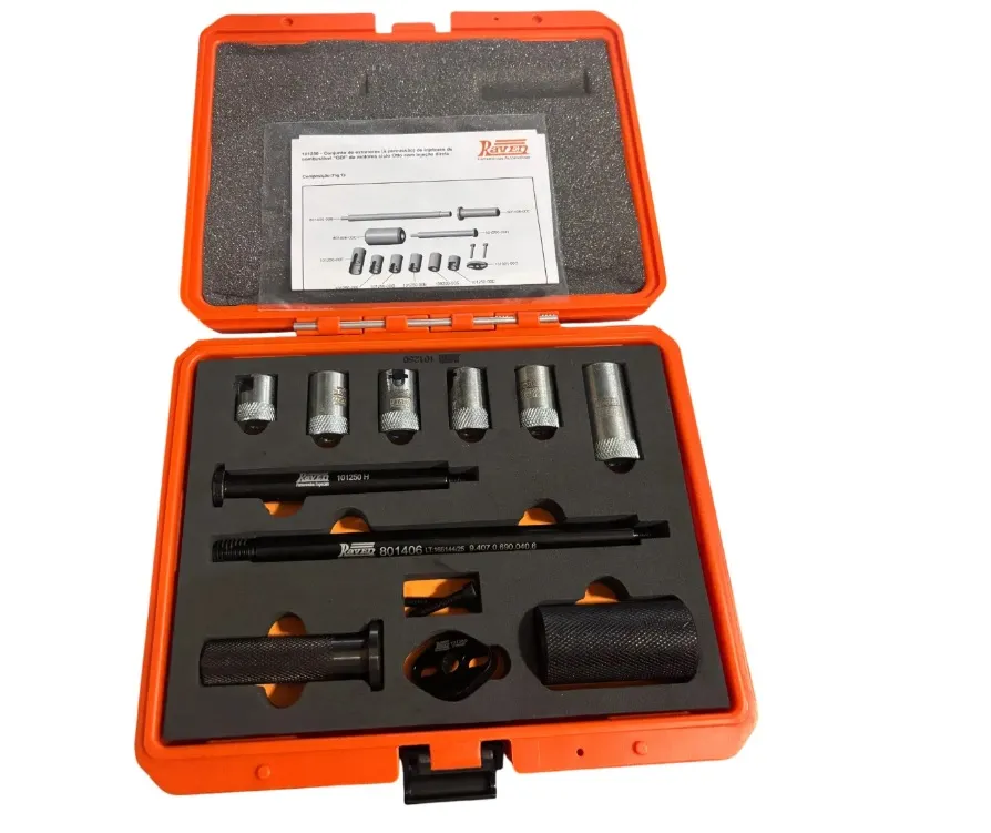 Conjunto de extratores (à percussão) de injetores de combustível GDI RAVEN 101250