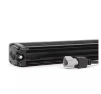 BARRA DE LED BLACK 54CM C/DRL LINE LIGHT BRANCO & AMBAR 180W - Foto 7