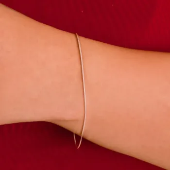 Pulseira de Prata Rabo de Rato