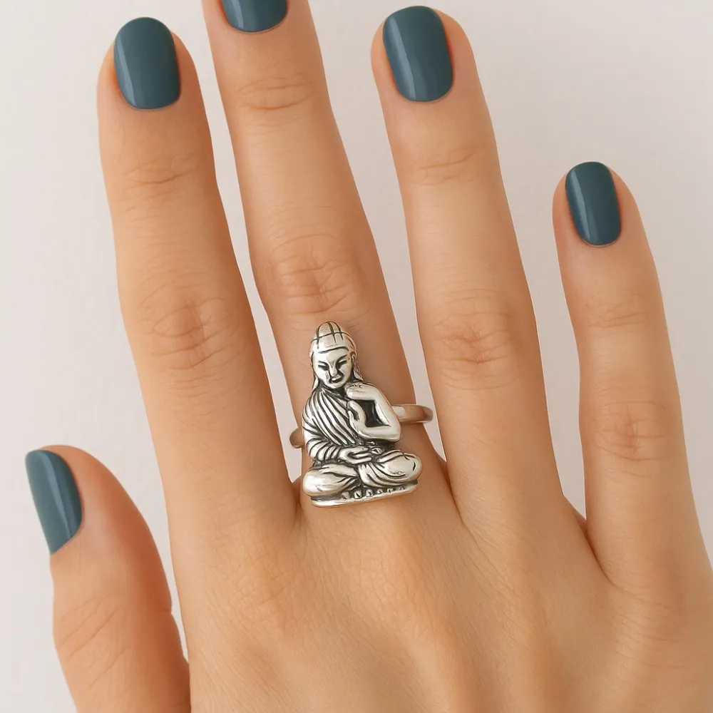  Anel Buda - 3 Tamanhos Imagem
