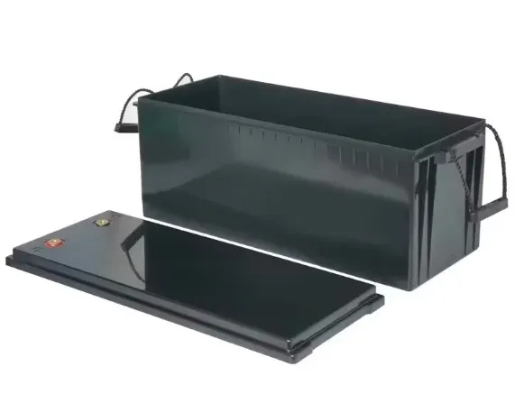 Caixa de armazenamento para bateria tipo solar, LiFePO4, 12V, 24V, 36V, 48V suportando 60Ah à 600Ah, caixa plástica impermeável